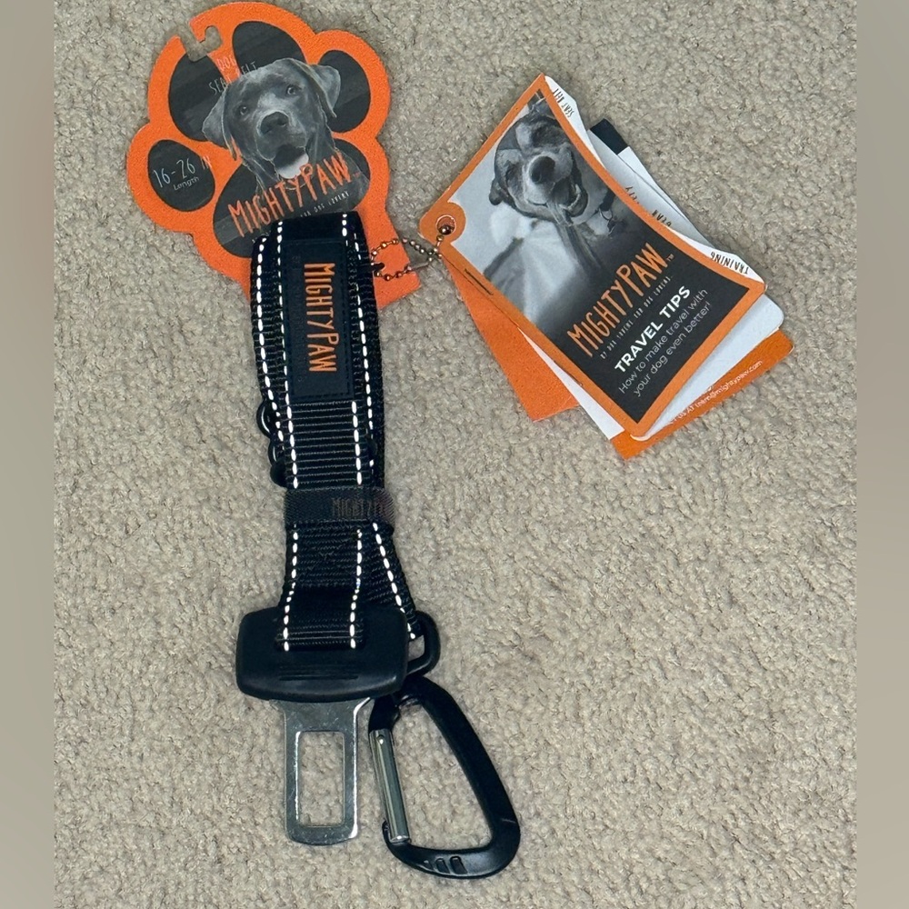 Mighty Paw Nylon Dog Seat Belt for Buckle